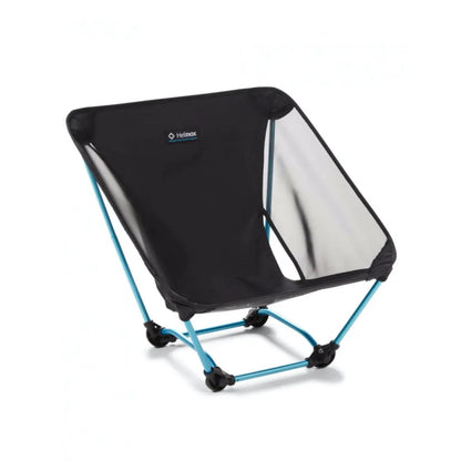Helinox Ground Chair - Compact Camping Chair - Black / Cyan