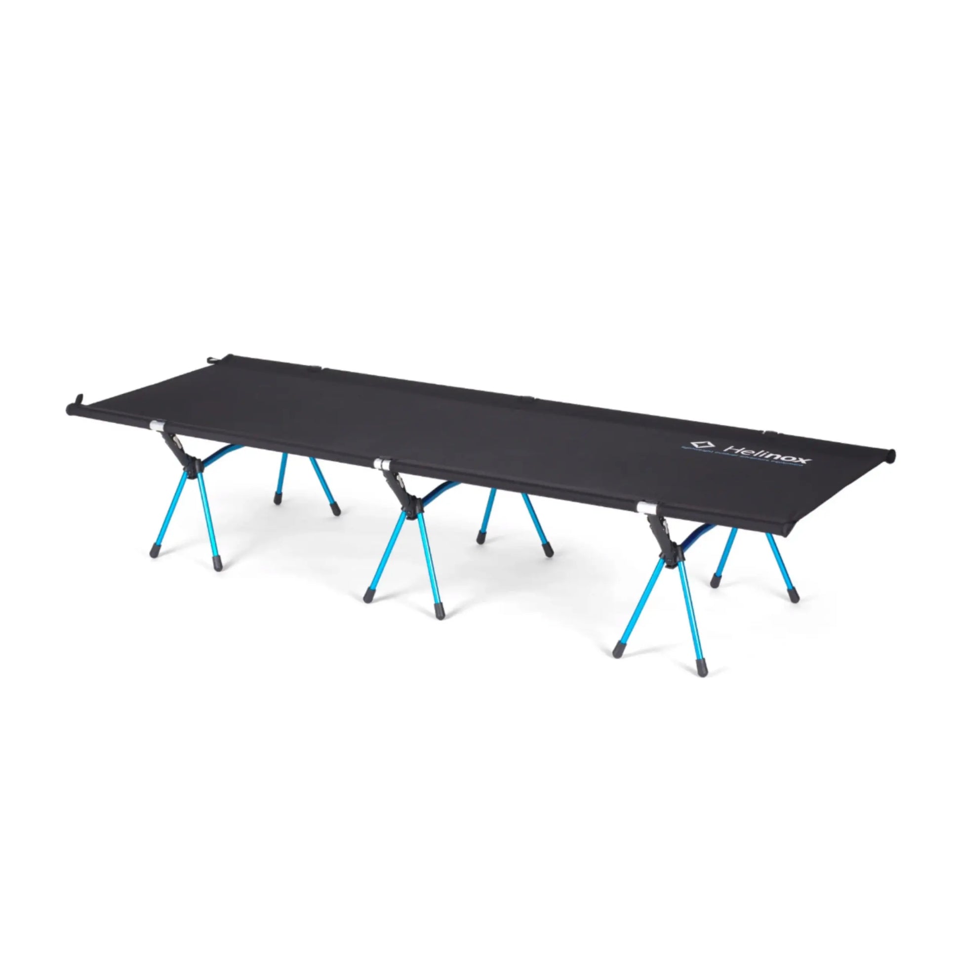 Helinox High Cot One Long Convertible Stretcher / Sleep System - Black / Cyan Frame