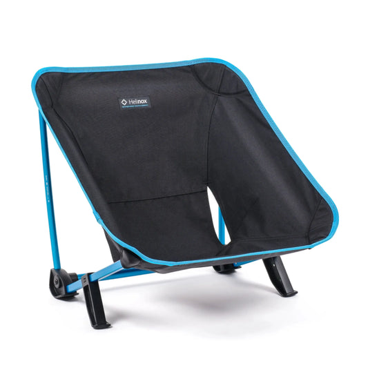 Helinox Incline Festival Chair - Black / Blue Frame