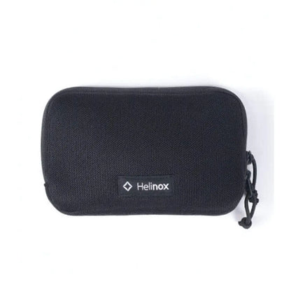 Integrated zippered pouch keeps small essentials right at hand