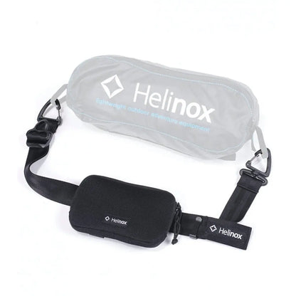 Helinox Shoulder Strap and Pouch - Black