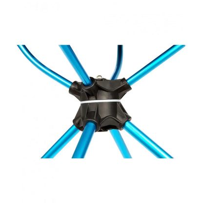 Helinox Swivel Chair - Lightweight Camping Chair - Black / Cyan