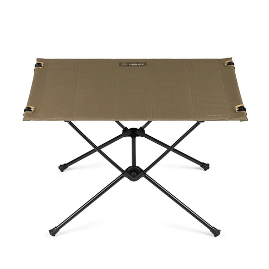 Helinox Table One Hard Top - Folding Camping Table - Coyote Tan / Black