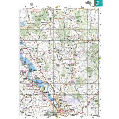 Hema Australia Road and 4WD Easy Read Atlas - Edition 13 (Spiral)