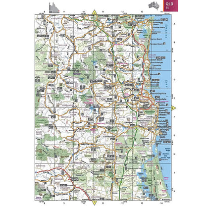 Hema Australia Road and 4WD Easy Read Atlas - Edition 13 (Spiral)