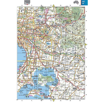 Hema Australia Road and 4WD Easy Read Atlas - Edition 13 (Spiral)