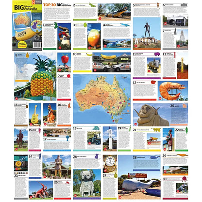 Hema Big things of Australia Map - Edition 1