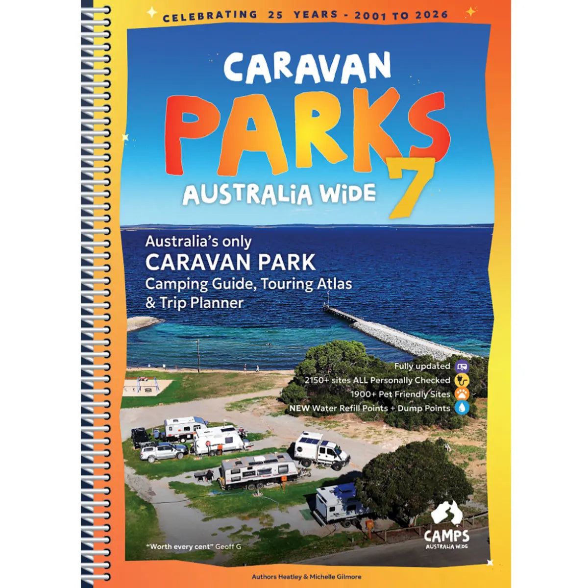 Hema Caravan Parks 2026 Spiral Bound - 7th Edition