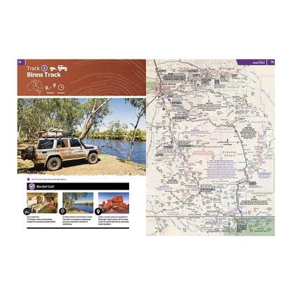 Hema Great Desert Tracks Atlas and Guide (Spiral Bound) 6th Edition