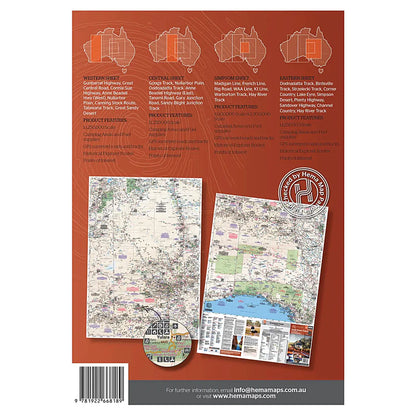 Hema Great Desert Tracks Map Pack - Edition 9