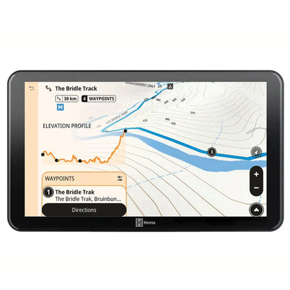 Hema HR-1 NAV Smart Navigator with Dual Channel Dash Cams