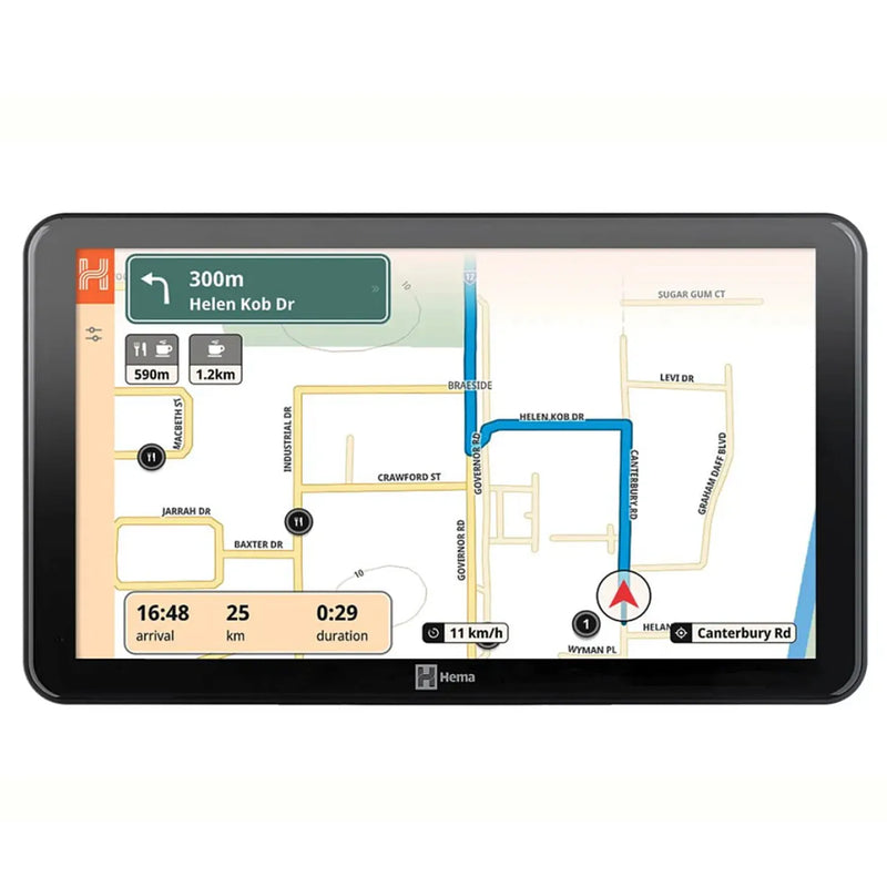 Hema HR-1 NAV Smart Navigator with Dual Channel Dash Cams