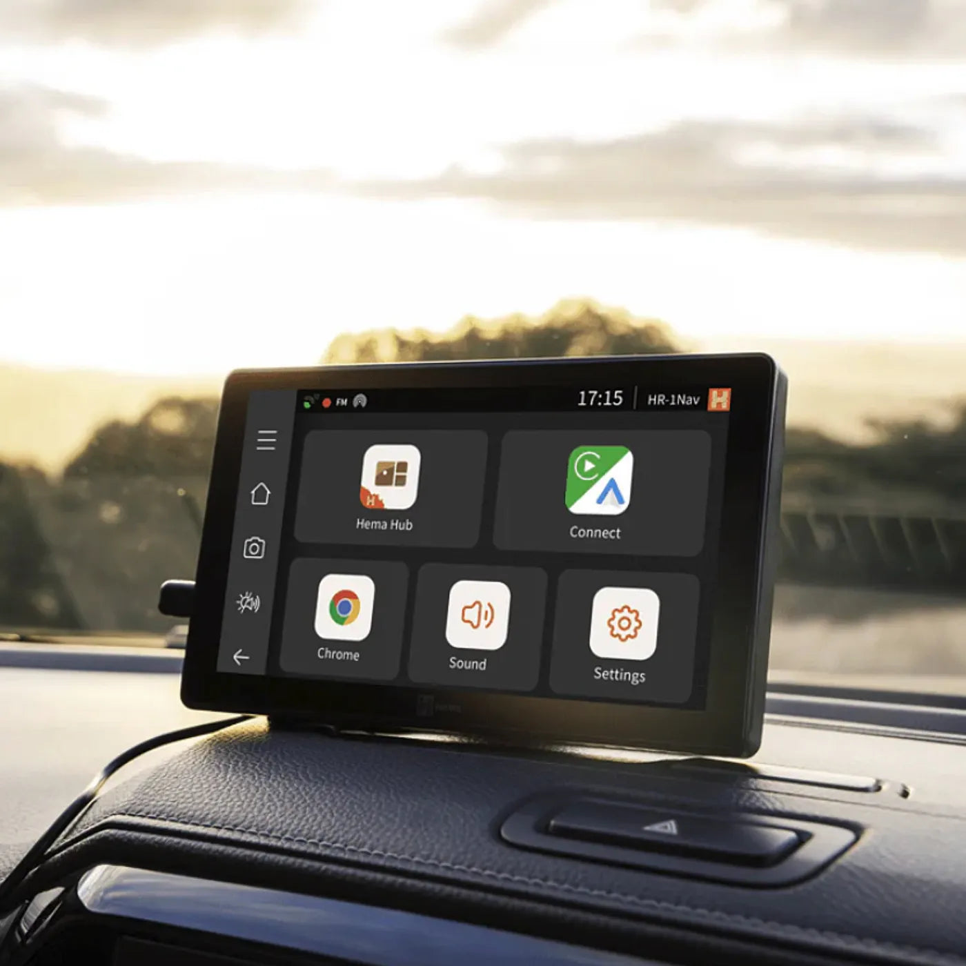 Hema HR-1 NAV Smart Navigator with Dual Channel Dash Cams