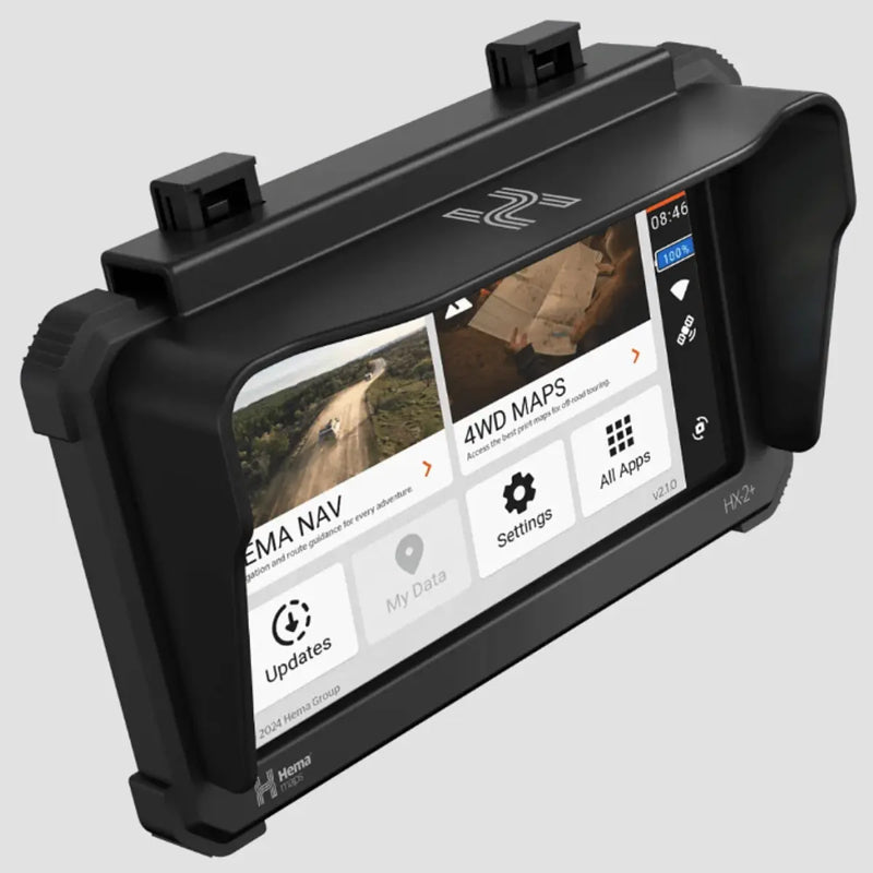 Hema HX-2+ GPS Sun Visor Accessory - Black