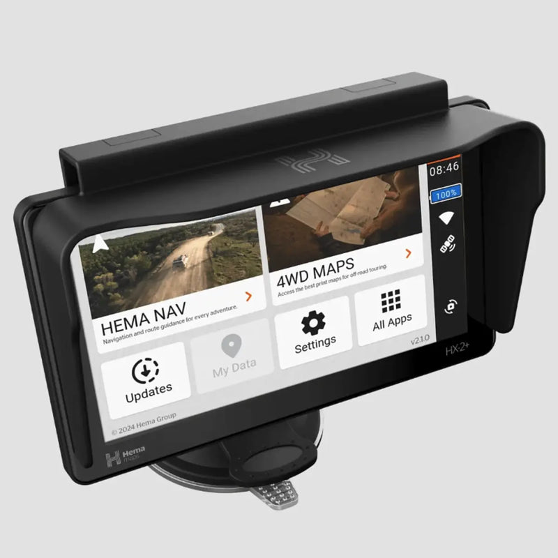 Hema HX-2+ GPS Sun Visor Accessory - Black