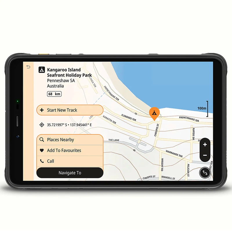 Hema HX-Z8 Alpine 8-Inch XL Rugged Portable Smart Navigator Including Hema Nav