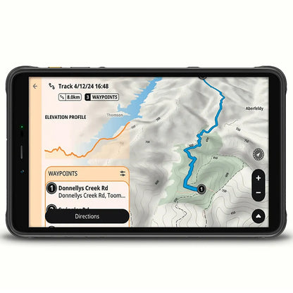 Hema HX-Z8 Alpine 8-Inch XL Rugged Portable Smart Navigator Including Hema Nav