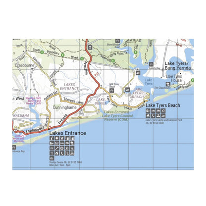 Hema Map High Country Victoria (South East) - 1st Edition