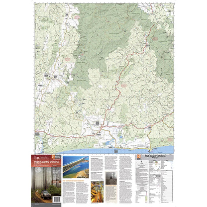 Hema Map High Country Victoria (South East) - 1st Edition