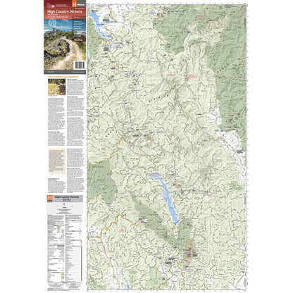 Hema Map High Country Victoria (South West) - 1st Edition