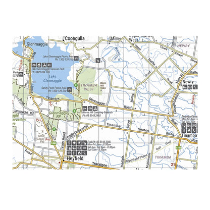 Hema Map High Country Victoria (South West) - 1st Edition