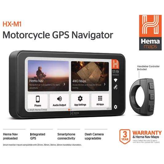Hema Maps HX-M1 Motorbike GPS Smart Navigator