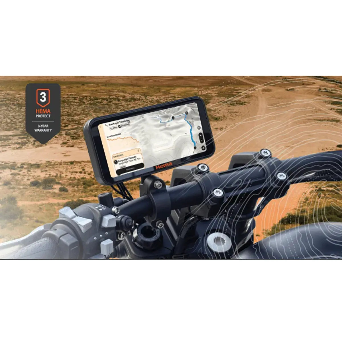 Hema Maps HX-M1 Motorbike GPS Smart Navigator