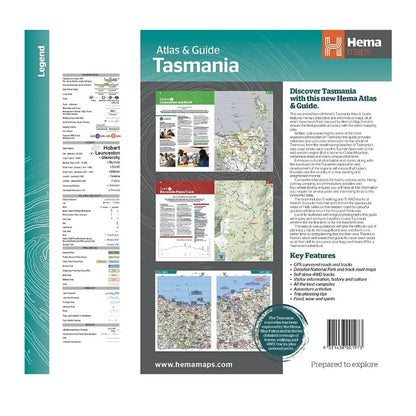 Hema Maps Tasmania Atlas and Guide - 2nd Edition