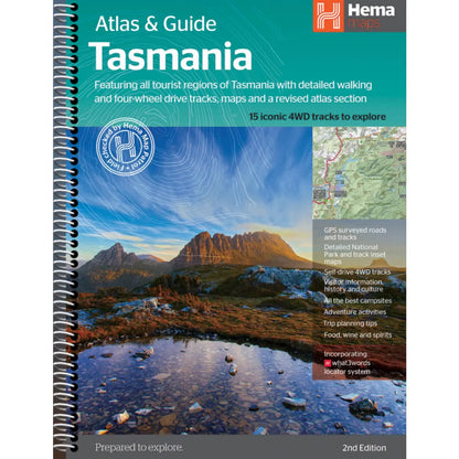 Hema Maps Tasmania Atlas & Guide