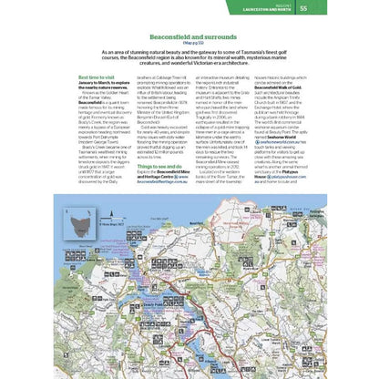 Hema Maps Tasmania Atlas and Guide - 2nd Edition