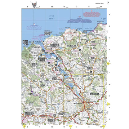 Hema Maps Tasmania Atlas and Guide - 2nd Edition