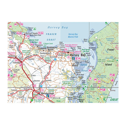 Hema South East Queensland Map (Featuring Landcruiser Mountain Park) - 1st Edition