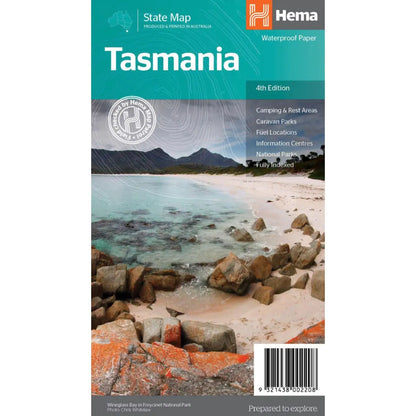  Hema Tasmania State Map - 4th Edition