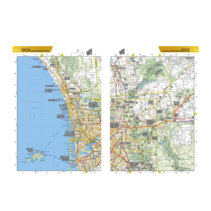 Hema Western Australia Road and 4WD Track Atlas (Spiral Bound ) 4th Edition
