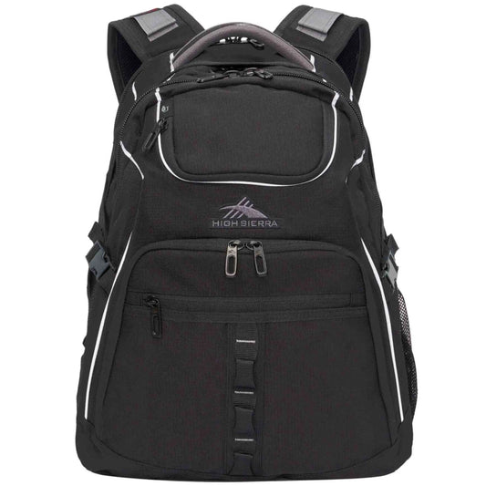 High Sierra Access 3.0 Eco 16" Laptop Backpack with RFID - Black