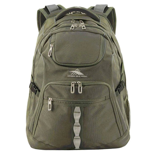 High Sierra Access 3.0 Eco 16" Laptop Backpack with RFID - Khaki