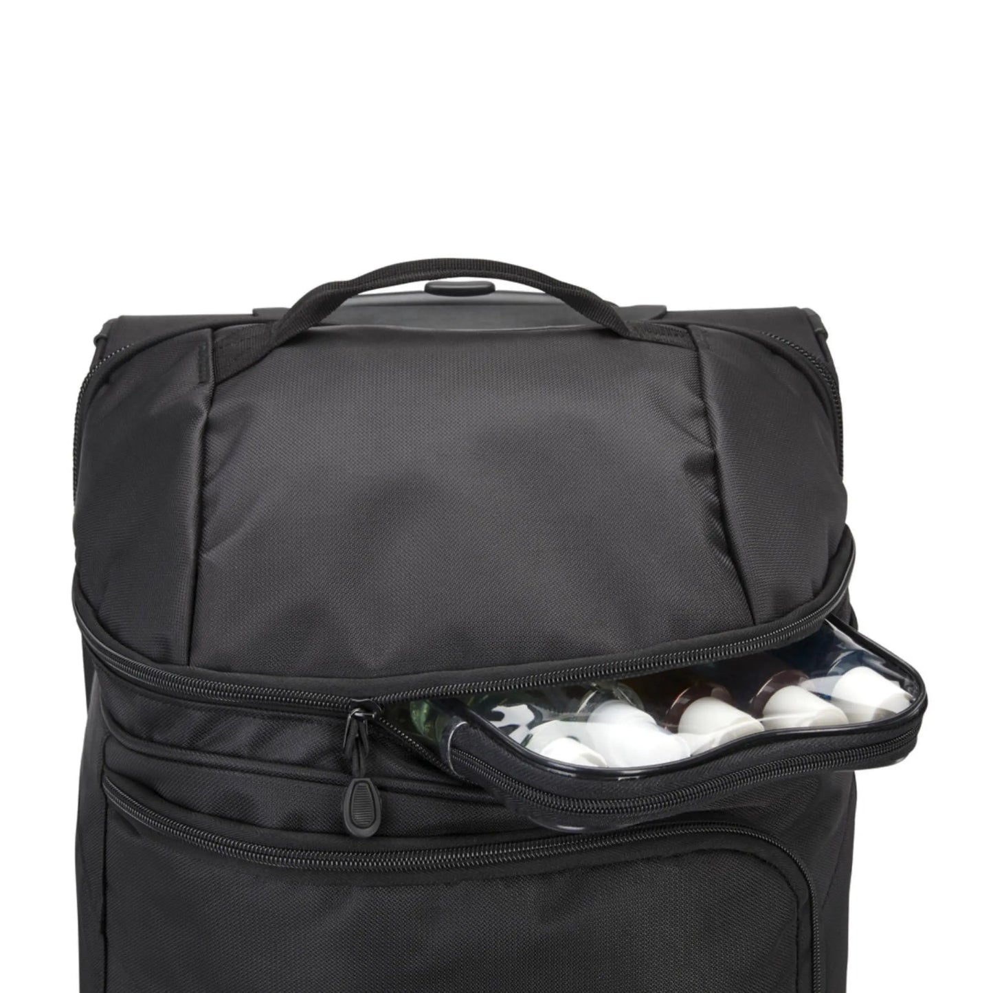 Removable toiletry kit