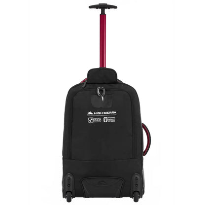 Recessed telescopic mono trolley handle