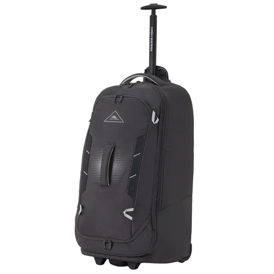 High Sierra Composite V4 76 cm Wheeled Duffle with Hidden Backpack Straps - Silver / Metal Grey