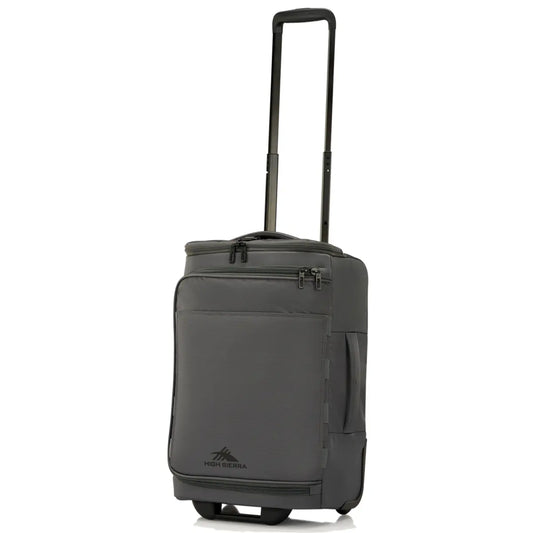 High Sierra Cross Season Pro 55 cm Carry-on Wheeled Duffle - Ash Grey