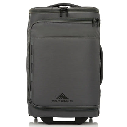 High Sierra Cross Season Pro 55 cm Carry-on Wheeled Duffle - Ash Grey