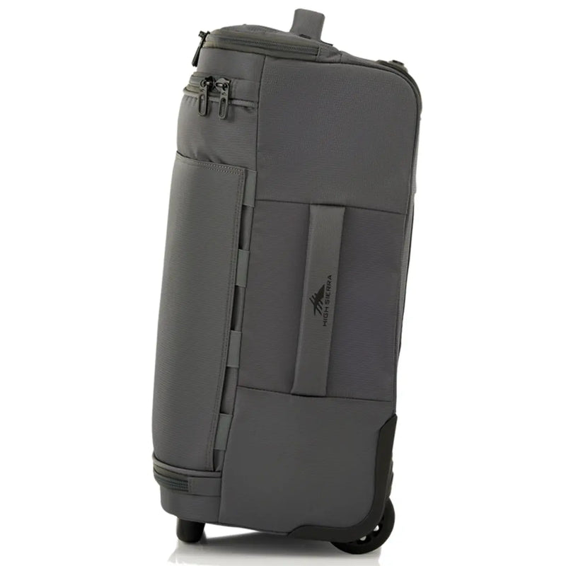 High Sierra Cross Season Pro 55 cm Carry-on Wheeled Duffle - Ash Grey