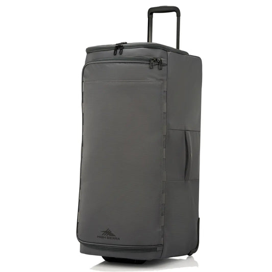 High Sierra Cross Season Pro 87 cm Wheeled Duffle with Padlock - Ash Grey