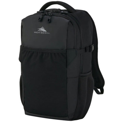High Sierra Crossover 15.6" Laptop Backpack - Black