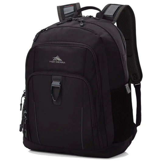 High Sierra Extension 17" Laptop Backpack - Black
