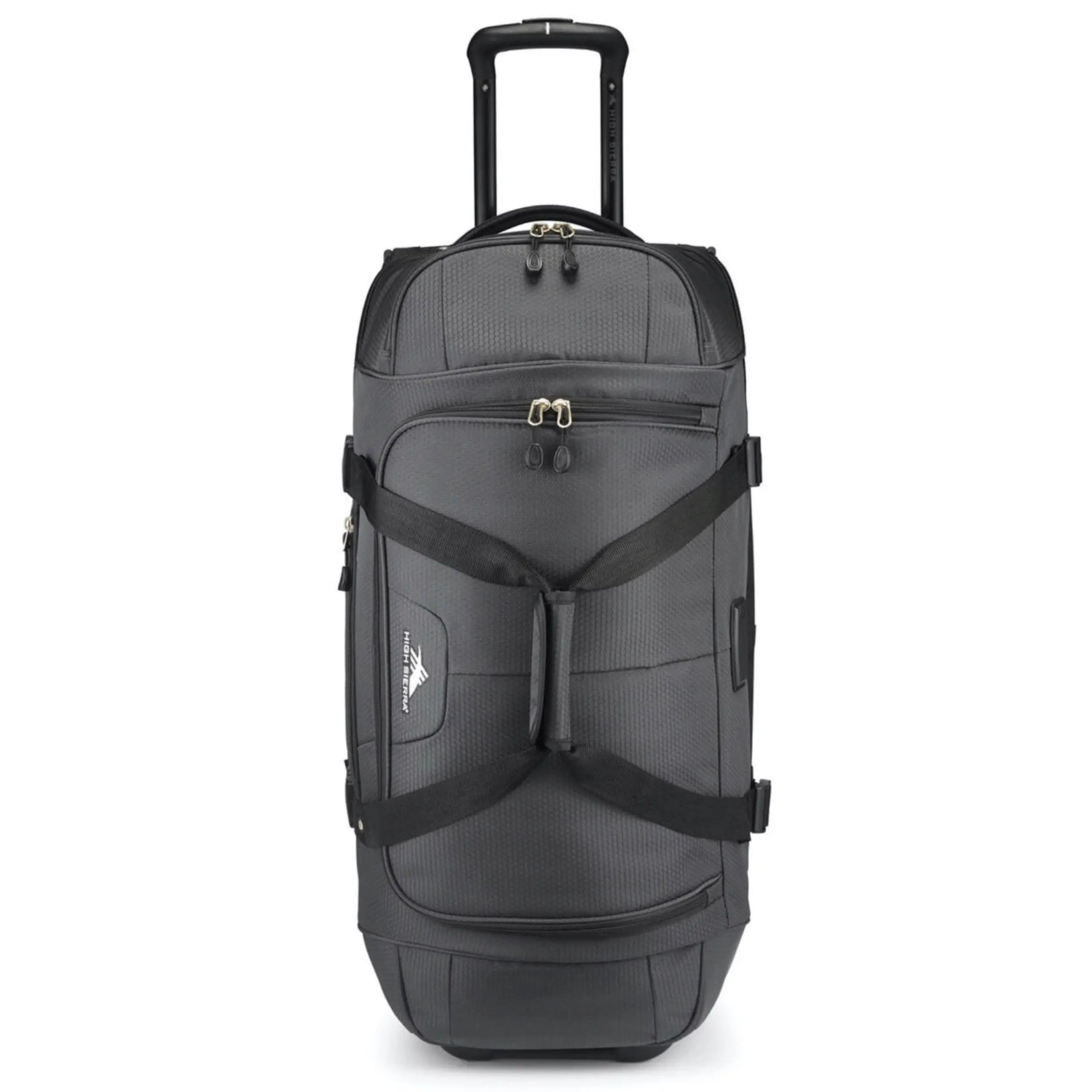 High Sierra Fairlead 71 cm Drop-Bottom Wheeled Duffle - Mercury / Black