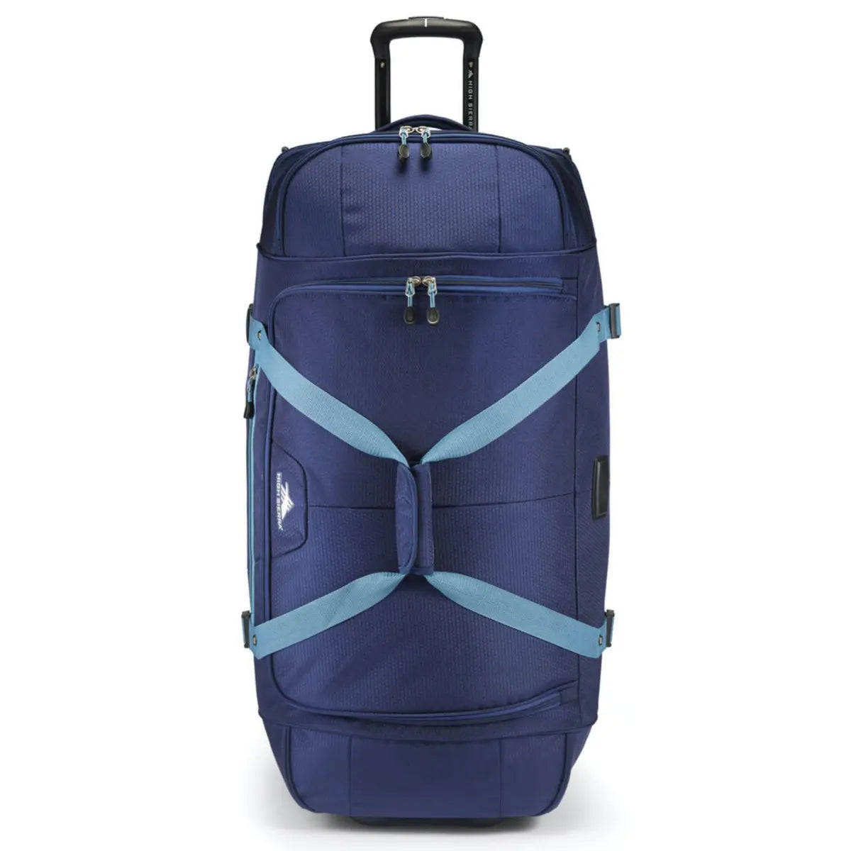 High Sierra Fairlead 86 cm Drop-Bottom Wheeled Duffle - True Navy / Graphite Blue