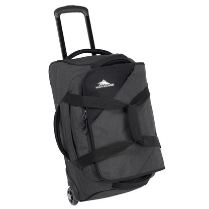 High Sierra Forester 55 cm Wheeled Duffle - Black Heather / Black