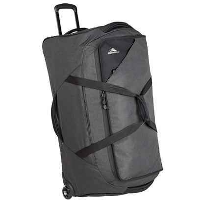 High Sierra Forester 86 cm Wheeled Duffle - Black Heather / Black