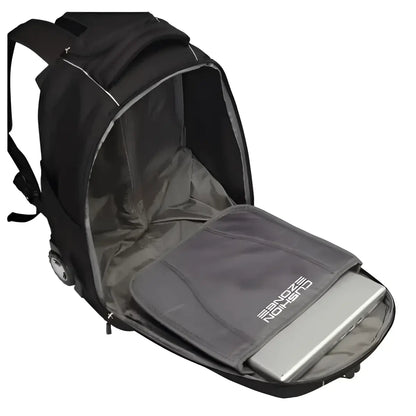 Fully-padded CUSHION ZONE computer sleeve fits most 17" 